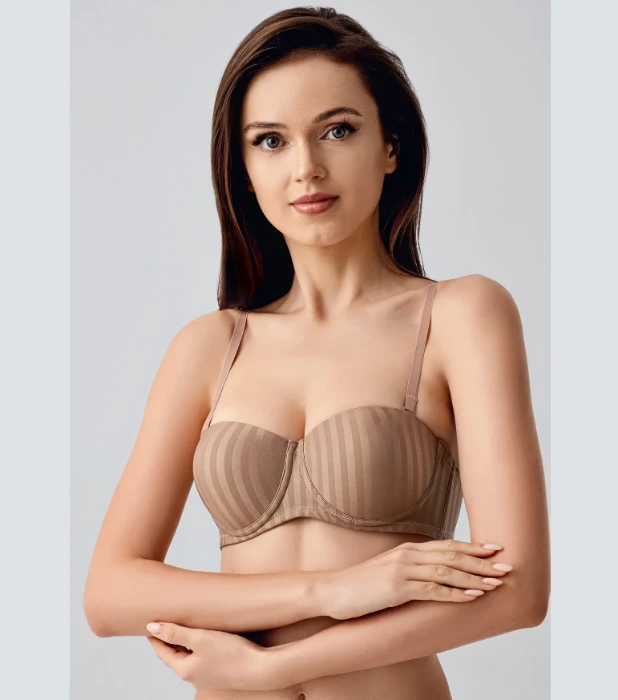 Newbra 7056 Straplez Push Up Sütyen resmi