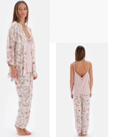 Eros ESK33524 Sabahlıklı Pijama Takımı resmi