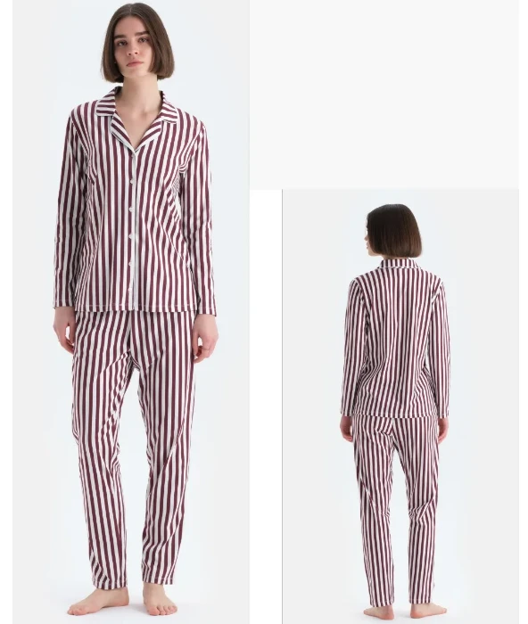 Eros ESK33600 Kadın Gömlek Pijama Takımı resmi