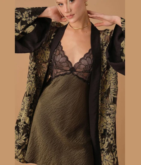 Pierre Cardin LX25242 Victoria Vegan İpek Saten Dörtlü Gelin Çeyiz Takımı resmi