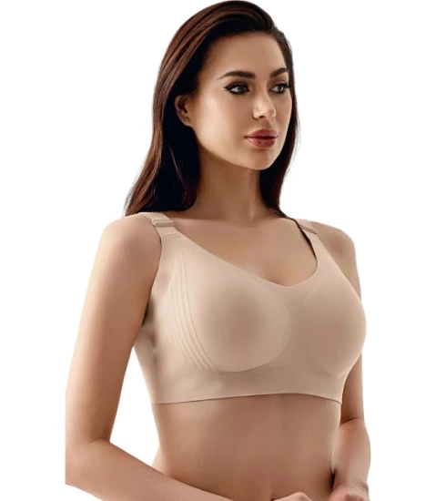 Newbra 6155 Dikişsiz Lazer Kesim Hayalet Sütyen resmi