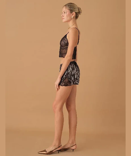 Pierre Cardin LX25243 Lucia Vegan İpek Saten Dörtlü Gelin Çeyiz Takımı resmi
