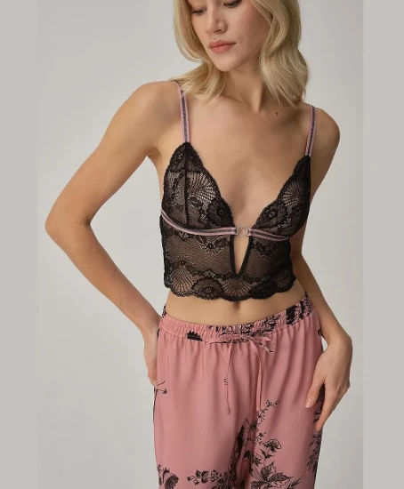 Pierre Cardin LX25244 Gloria Vegan İpek Saten Dörtlü Gelin Çeyiz Takımı resmi