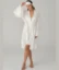 صورة Pierre Cardin LX26151 Carmen طقم جهاز العروس من الساتان الحريري النباتي المكوّن من 4 قطع