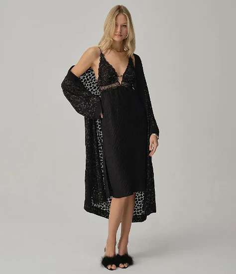 Pierre Cardin LX25261 Karen Vegan İpek Saten Altılı Gelin Çeyiz Takımı resmi