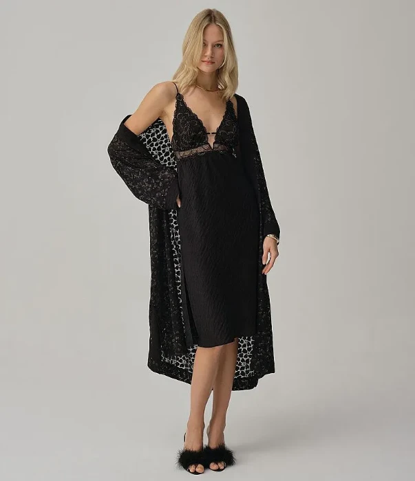 Pierre Cardin LX25261 Karen Vegan İpek Saten Altılı Gelin Çeyiz Takımı resmi