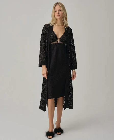 Pierre Cardin LX25261 Karen Vegan İpek Saten Altılı Gelin Çeyiz Takımı resmi