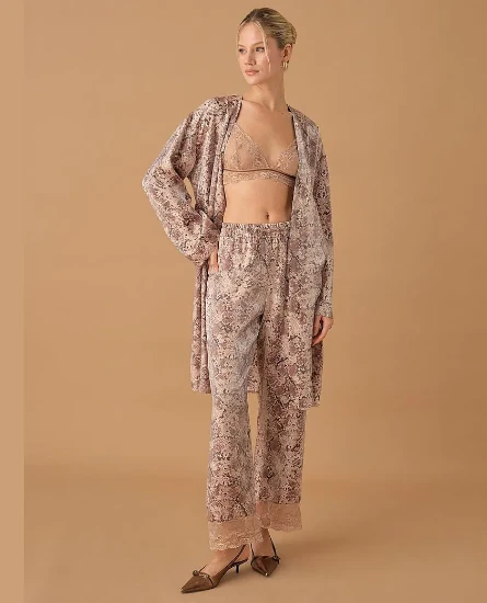 Pierre Cardin LX25262 Sandra İpek Saten Altılı Gelin Çeyiz Takımı resmi