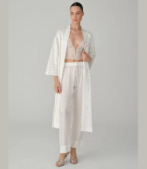Pierre Cardin LX26161 Lily Vegan İpek Saten Altılı Gelin Çeyiz Takımı resmi