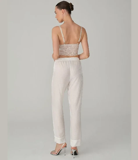 Pierre Cardin LX26161 Lily Vegan İpek Saten Altılı Gelin Çeyiz Takımı resmi