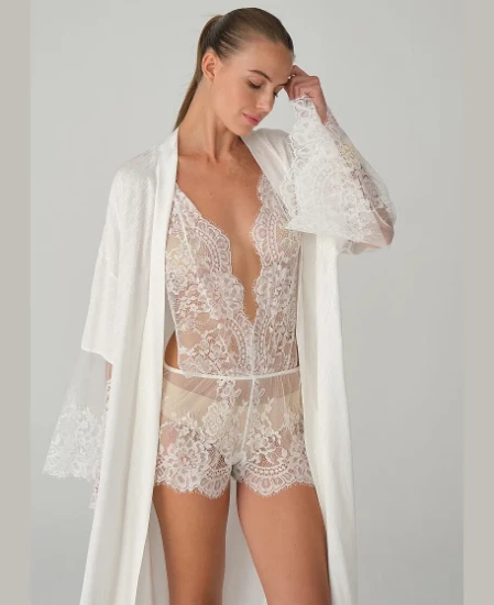 Pierre Cardin LX26162 Valerie Vegan İpek Saten Beşli Gelin Çeyiz Takımı resmi