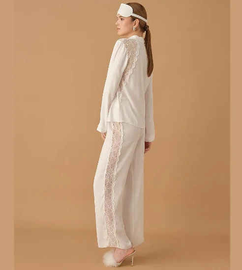 Pierre Cardin LX25272 Janet İpek Saten Yedili Gelin Çeyiz Takımı resmi