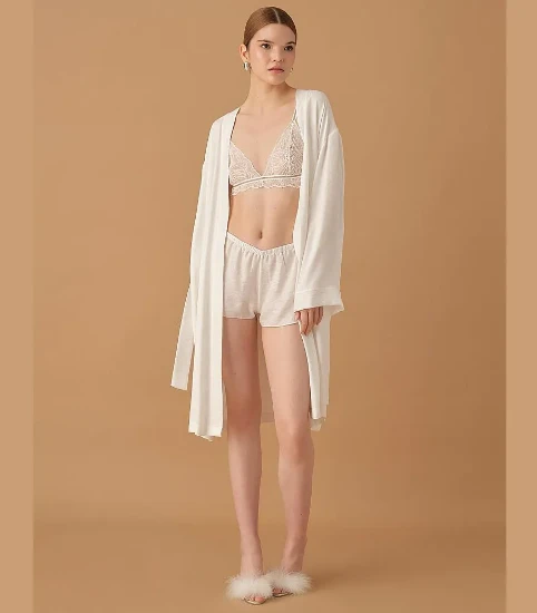 Pierre Cardin LX25272 Janet İpek Saten Yedili Gelin Çeyiz Takımı resmi