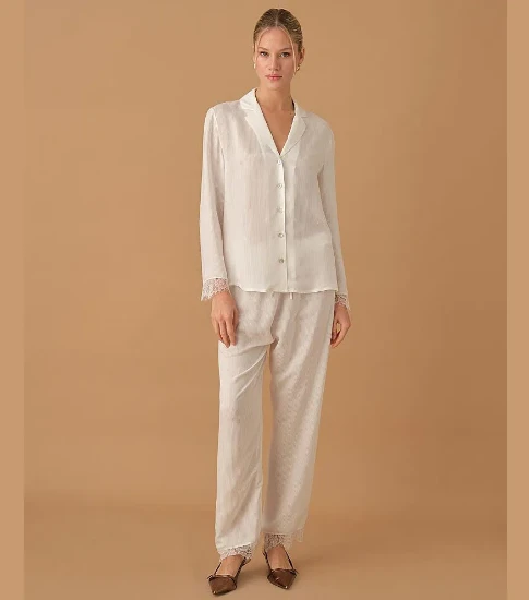 Pierre Cardin LX25271 Serena İpek Saten Yedili Gelin Çeyiz Takımı resmi