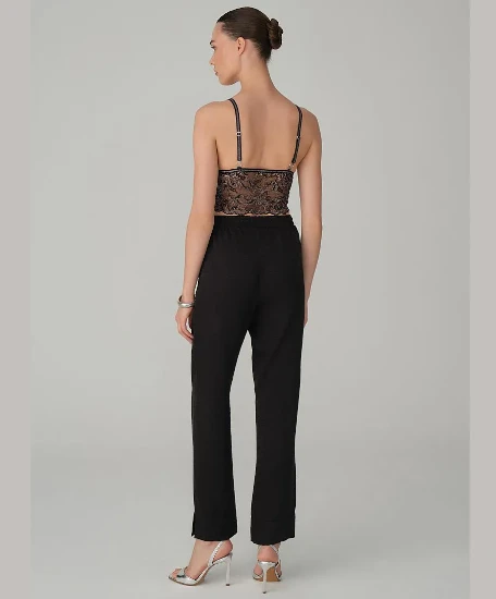 Pierre Cardin LX26164 Linda Vegan İpek Saten Beşli Gelin Çeyiz Takımı resmi