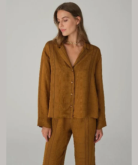 Pierre Cardin LX26132 Vegan İpek Braletli Kadın Pijama Takımı resmi