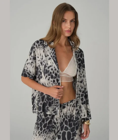 Pierre Cardin LX26131 Vegan İpek Braletli Kadın Pijama Takımı resmi
