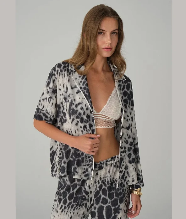 Pierre Cardin LX26131 Vegan İpek Braletli Kadın Pijama Takımı resmi