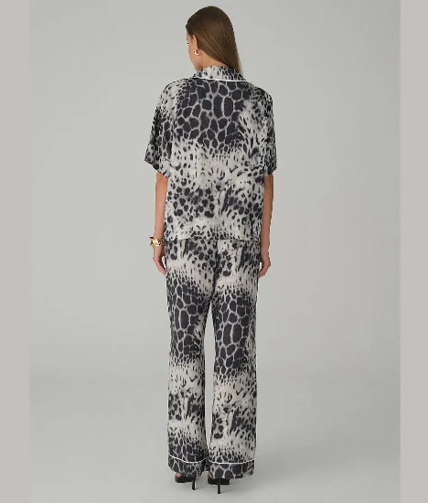 Pierre Cardin LX26131 Vegan İpek Braletli Kadın Pijama Takımı resmi
