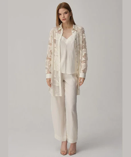 Pierre Cardin LX25236 Kadın Kimonolu Pijama Takımı resmi