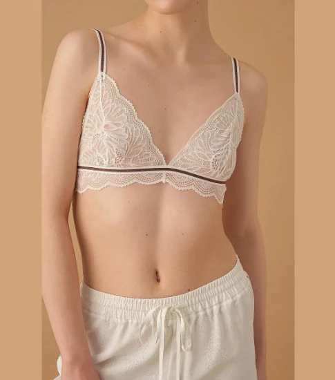 Pierre Cardin LX25235 Braletli Biyeli Baskılı Kadın Pijama Takımı resmi