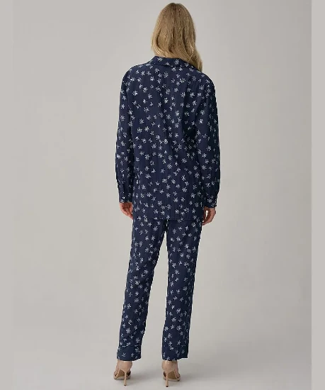 Pierre Cardin LX25234 Vegan İpek Braletli Kadın Pijama Takımı resmi