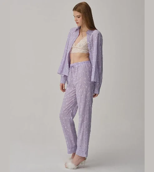 Pierre Cardin LX25234 Vegan İpek Braletli Kadın Pijama Takımı resmi