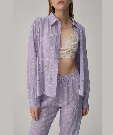 Pierre Cardin LX25234 Vegan İpek Braletli Kadın Pijama Takımı resmi