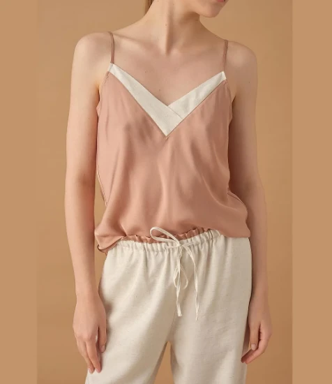 Pierre Cardin LX25232 Kadın Keten Kimonolu Pijama Takımı resmi