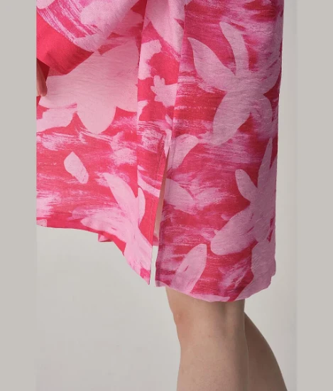 Pierre Cardin LX25222 Vegan İpek Saten Kadın Gecelik Sabahlık Takımı resmi