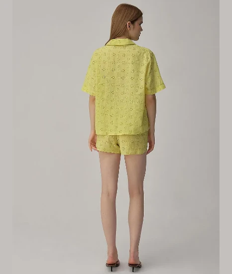 Pierre Cardin LX25225 Pamuklu Kadın Gömlek Pijama Takımı resmi