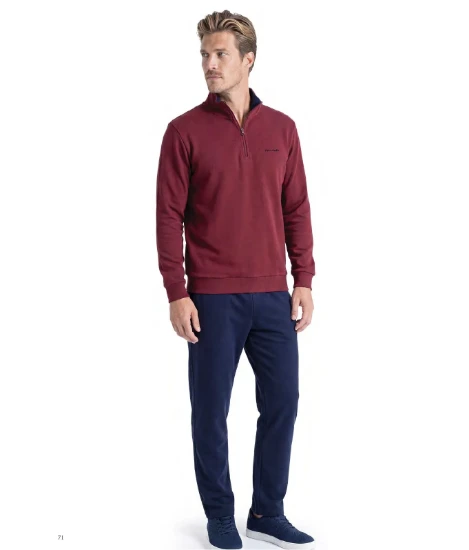 Pierre Cardin 6116 Erkek Penye Pijama Takım resmi