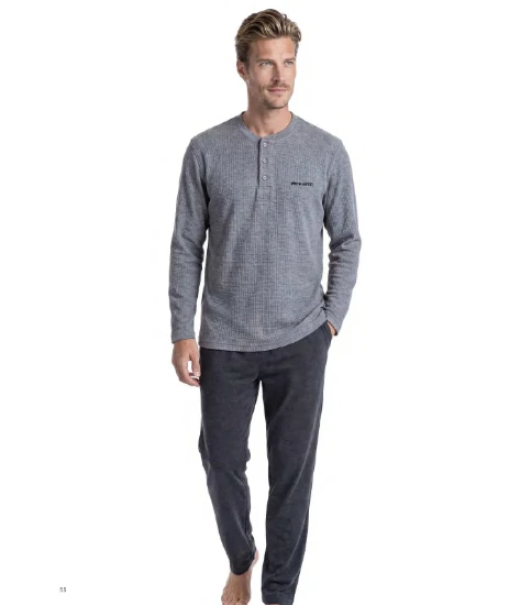 Pierre Cardin 6144 Erkek Penye Pijama Takım resmi