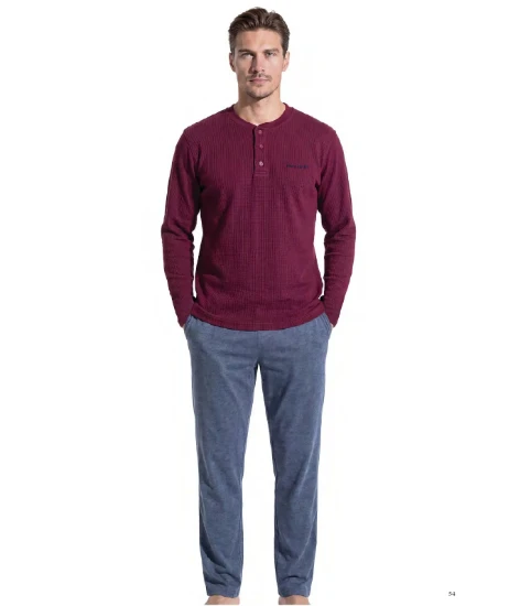 Pierre Cardin 6144 Erkek Penye Pijama Takım resmi