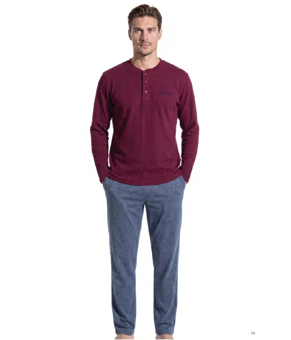 Pierre Cardin 6144 Erkek Penye Pijama Takım resmi