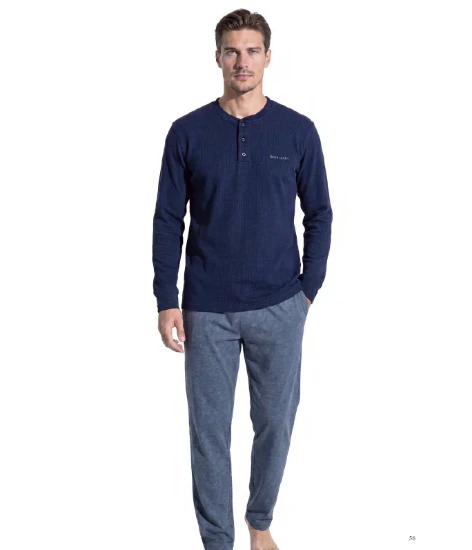 Pierre Cardin 6144 Erkek Penye Pijama Takım resmi