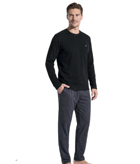 Pierre Cardin 6145 Erkek Penye Pijama Takım resmi