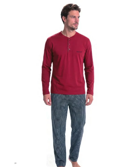 Pierre Cardin 6146 Erkek Penye Pijama Takım resmi