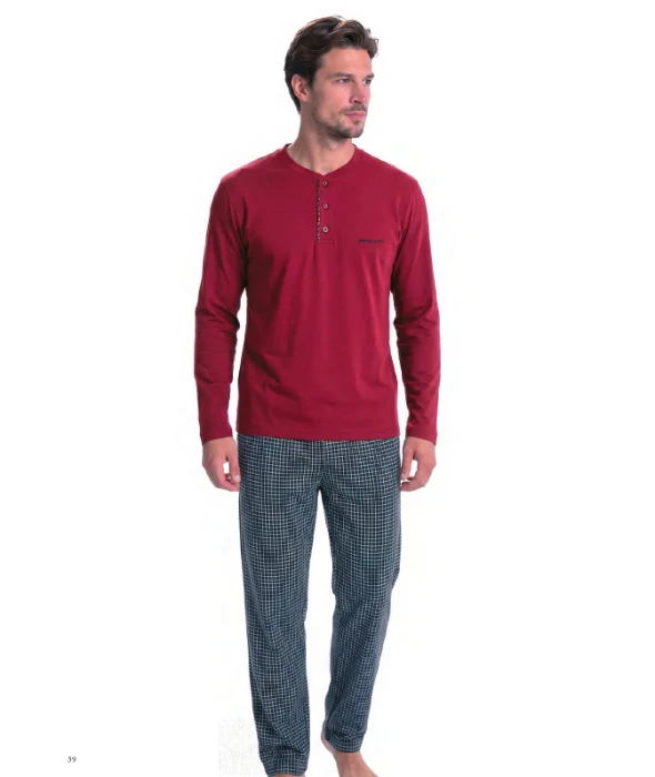 Pierre Cardin 6146 Erkek Penye Pijama Takım resmi