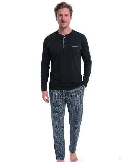 Pierre Cardin 6146 Erkek Penye Pijama Takım resmi