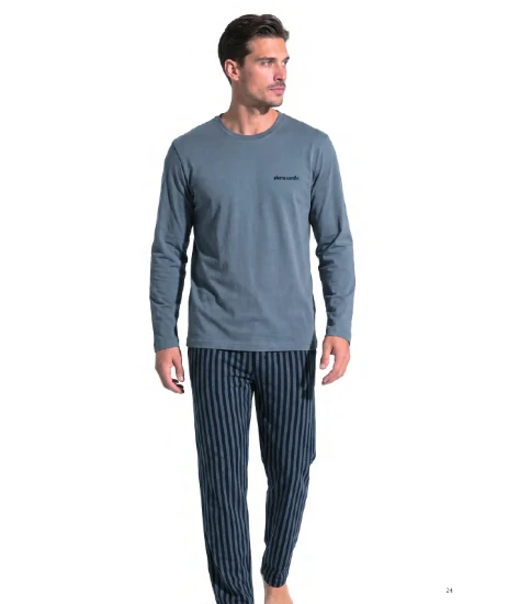 Pierre Cardin 6147 Erkek Penye Pijama Takım resmi