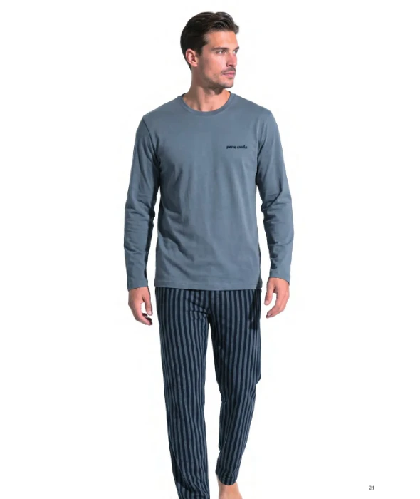 Pierre Cardin 6147 Erkek Penye Pijama Takım resmi