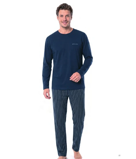 Pierre Cardin 6147 Erkek Penye Pijama Takım resmi