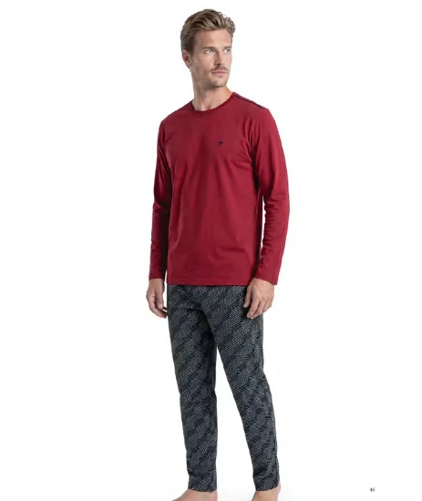 Pierre Cardin 6149 Erkek Penye Pijama Takım resmi