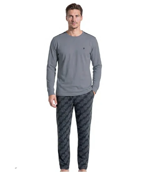 Pierre Cardin 6149 Erkek Penye Pijama Takım resmi