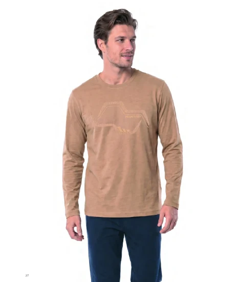 Pierre Cardin 6151 Erkek Penye Pijama Takım resmi