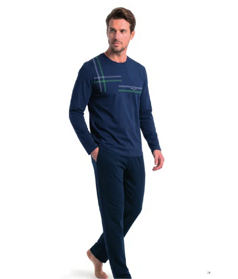 Pierre Cardin 6152 Erkek Penye Pijama Takım resmi