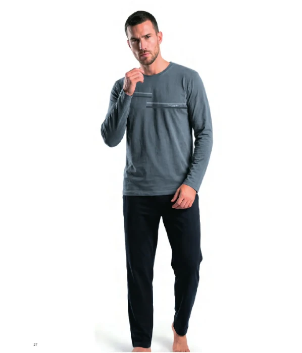 Pierre Cardin 6152 Erkek Penye Pijama Takım resmi