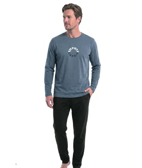 Pierre Cardin 6155 Erkek Penye Pijama Takım resmi