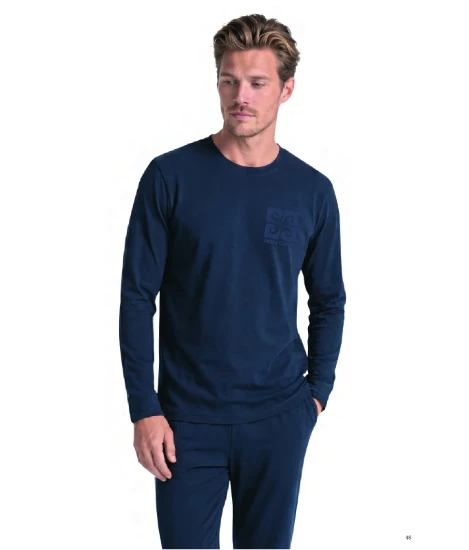 Pierre Cardin 6156 Erkek Penye Pijama Takım resmi